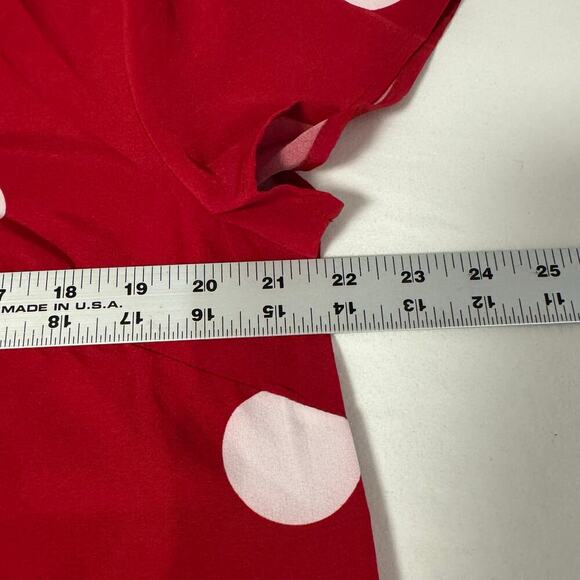 Emery Rose red and white polka dot dress Size 1XL - Picture 6 of 6